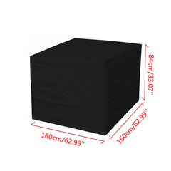 160x160x84cm Outdoor Garden Patio Waterproof Cube Table Furniture Cover Shelter Protection