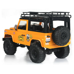 1/12 2.4G 4WD RC Car w/ Front LED Light 2 Body Shell Roof Rack Crawler Off-Road Truck RTR Toy