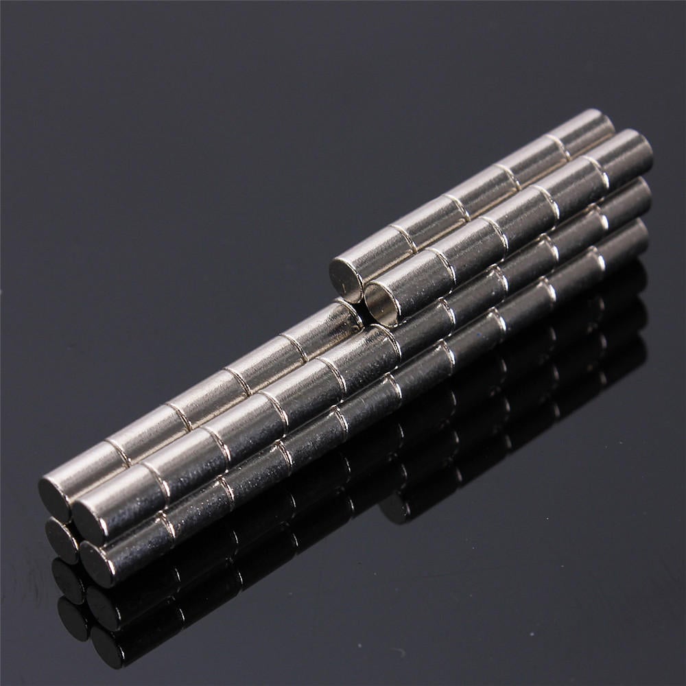 100pcs N52 Strong Cylinder Magnet Rare Earth Neodymium 4x6MM