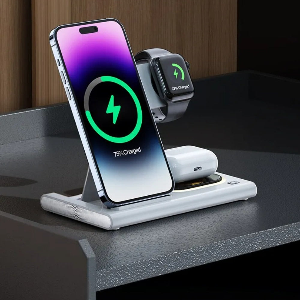 Fast Wireless Charger Pad for iPhone, Samsung, Hui, Xiaomi, AirPods, Smart Watch