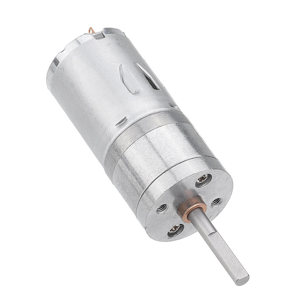 DC 6V Micro Gear Reduction Motor 25mm Extended Shaft Gear Motor