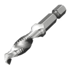 1/4 Inch Hex Shank HSS M4/5/6/8/10 Metric Screw Tap Combination Drill Bit