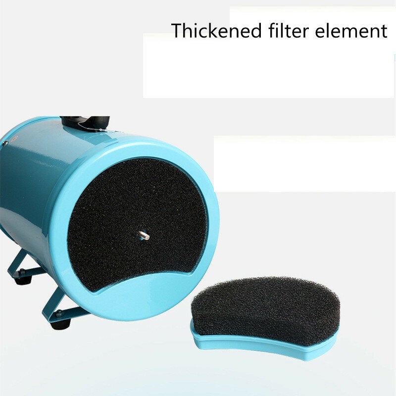 2000W Pet Hair Dryer 4 Kind of Heads Thickered Filter Element&Air Outlet Pipe Mute Operation for Cat Dog