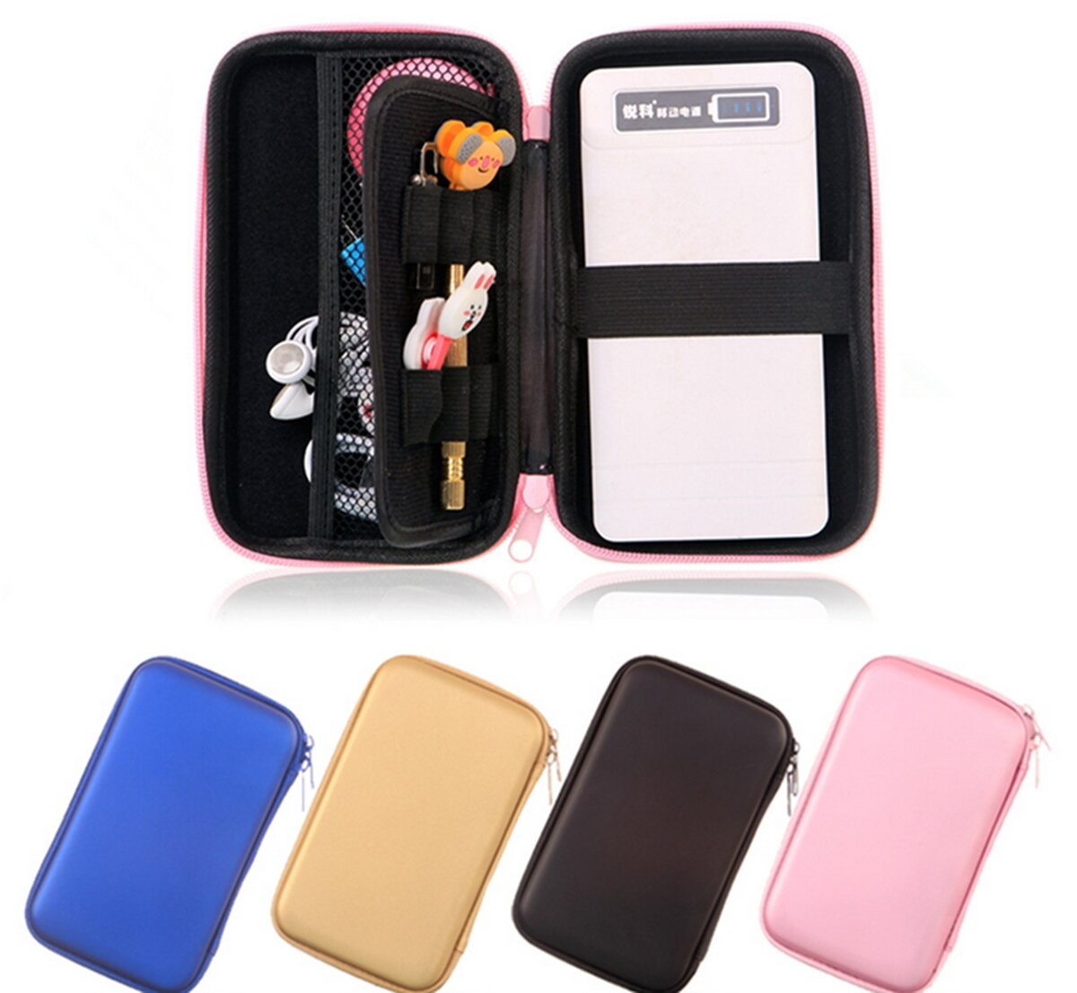 Pressure Resistant Digital Storage Box Scratch-resistant Lightweight Portable HDD Box