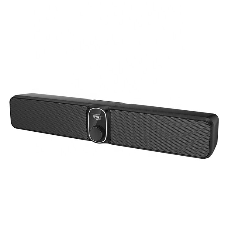 Bluetooth Soundbar Subwoofer Stereo HIFI Bass Loud Speakers with Phone Holder Music Play Center Soundbar