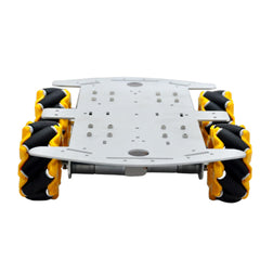 DIY 4WD Smart RC Robot Car Chassis Base With Omni Wheels