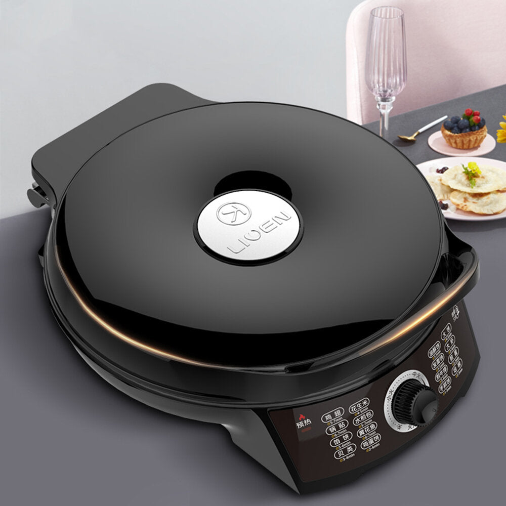 Electric Baking Pan Crepe Maker 1200W Knob Control Three Gears Firepower from Ecological Chain