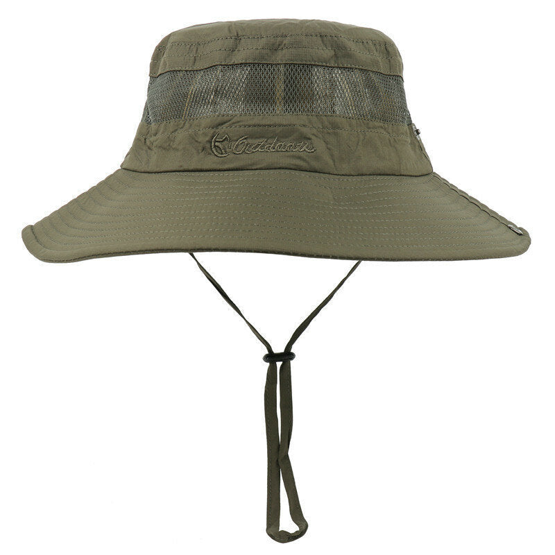 55-60cm 95G UPF 50+ Fishing Cap Outdoor Sun Hat Polyester Sun Protection For Men And Women Hats