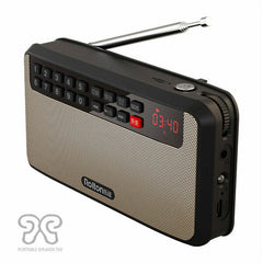 Radio FM MW SW Receiver Dual Conversion Portable Audio