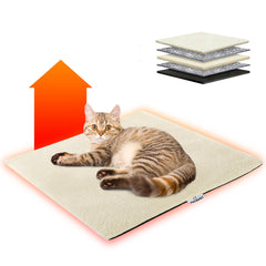 Self-heating Blanket Warming Blanket Cat Dogs Pets Warming Mat Cat with Anti-slip Design Sleeping Pad Puppy Supplies