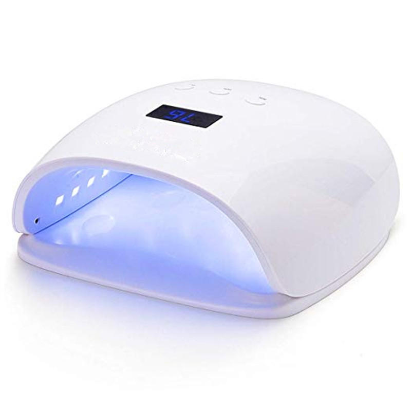 48W LED Nail Light UV Nail Lamp Art Dryer Machine Curing Gel Timing Sun Baking Glue Tool