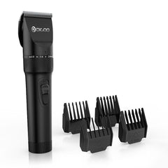 Ceramic R-Blade Hair Clipper Trimmer Rechargeable 4X Extra Limiting Comb Razor Silent Motor for Children Baby Men