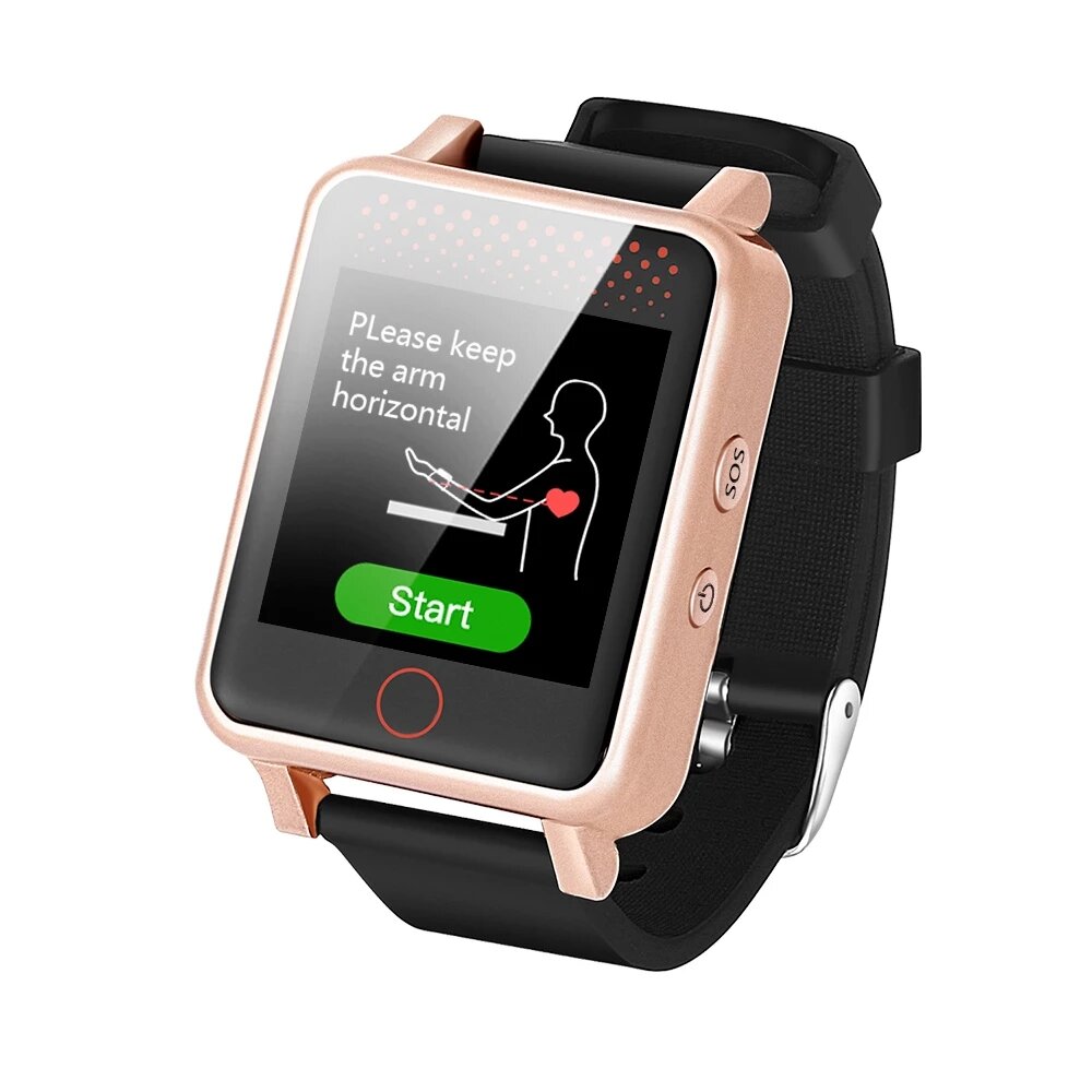 GPS Smart Watch GPS Tracker Phone Locator GPS+Wifi+LBS Heart Beat/Blood Pressure Detection Sport/Pill Reminder