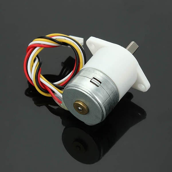 DC 5V 2 Phase 4 Wire Miniature Stepper Gear Box Motor