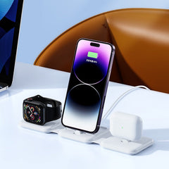 Fast Qi Wireless Charger for iPhone 13/14/Pro/Max, iWatch, AirPods