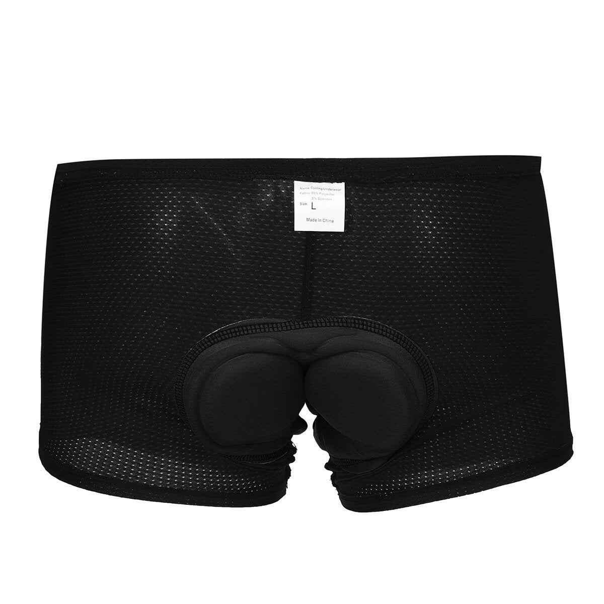 Men 3D Sponge Padded Cycling Bicycle Underwear Soft Breathable Sport Shorts