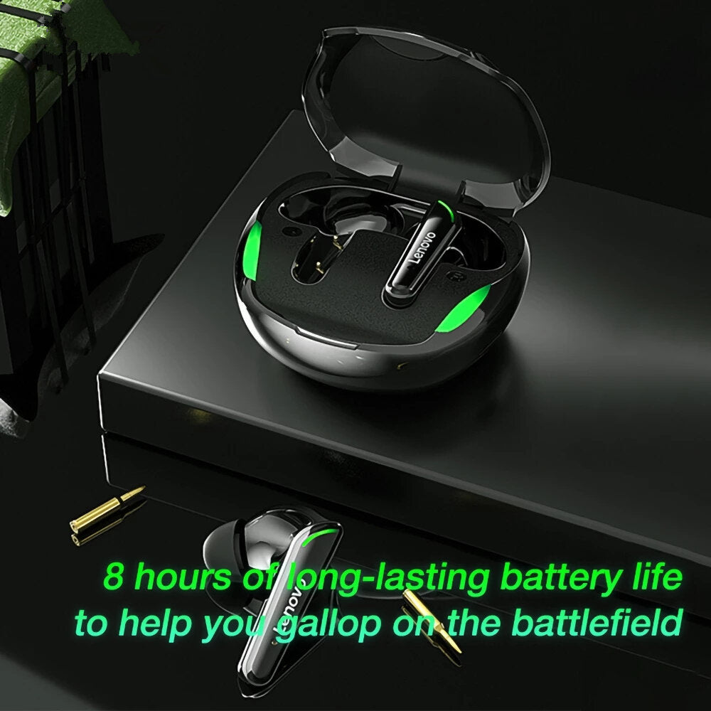 bluetooth 5.1 Headphones TWS Gaming Earphone Low Latency HiFi Stereo Wireless Earbuds Touch Control Headset With Mic