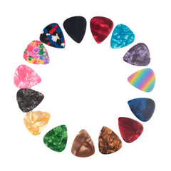 500PCS Without Standard Guitar Picks Celluloid Picks