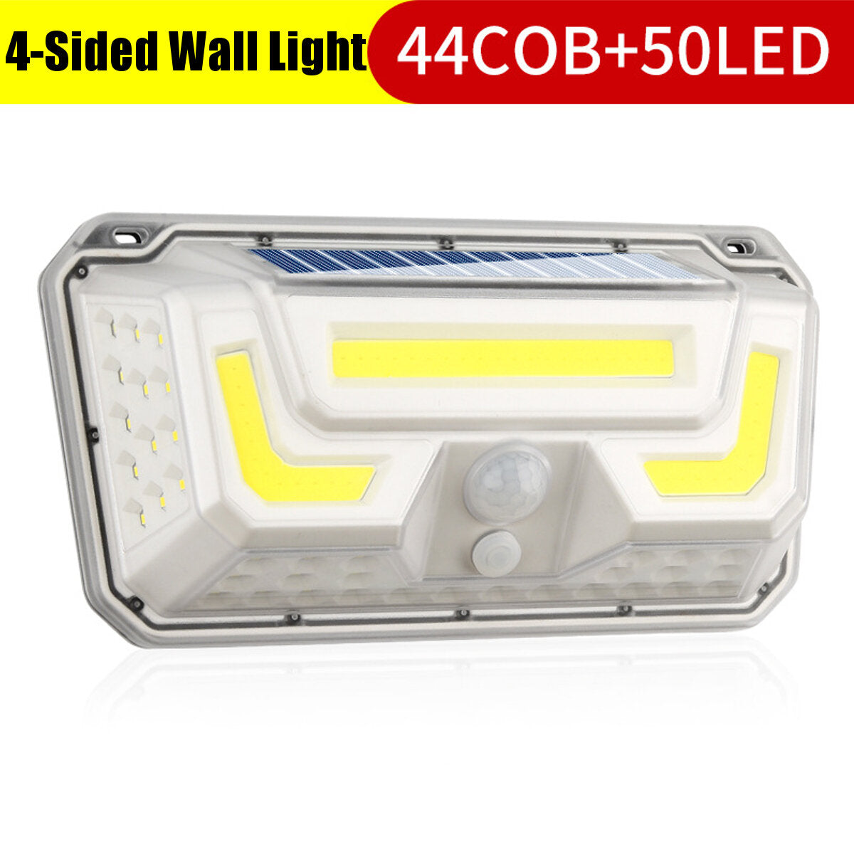 73LED Solar Lights Motion Sensor Wall Light Outdoor Waterproof Garden Yard Lamp