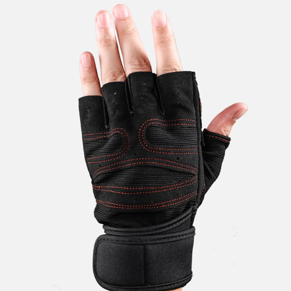 1 Pair Neoprene Sports Weight Lifting Gloves Anti-slip Half Fingers Fitness Exercise Glove