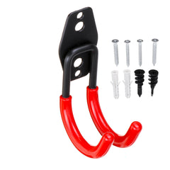 9PCS Garage Storage Wall Mounted Hooks Utility Heavy Duty Hangers Hanging Bike