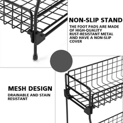 Multi-functional Makeup Rack Storage Box Kitchen Dormitory With Multi-layer Book Desktop Racks