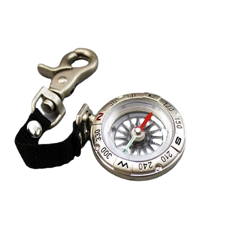 Portable keychain compass Camping Hiking Pointer Pointing Guider sports outdoors equipment