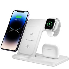 3-in-1 Wireless Charger for iPhone, AirPods, Apple Watch - 20W Fast Charging Stand