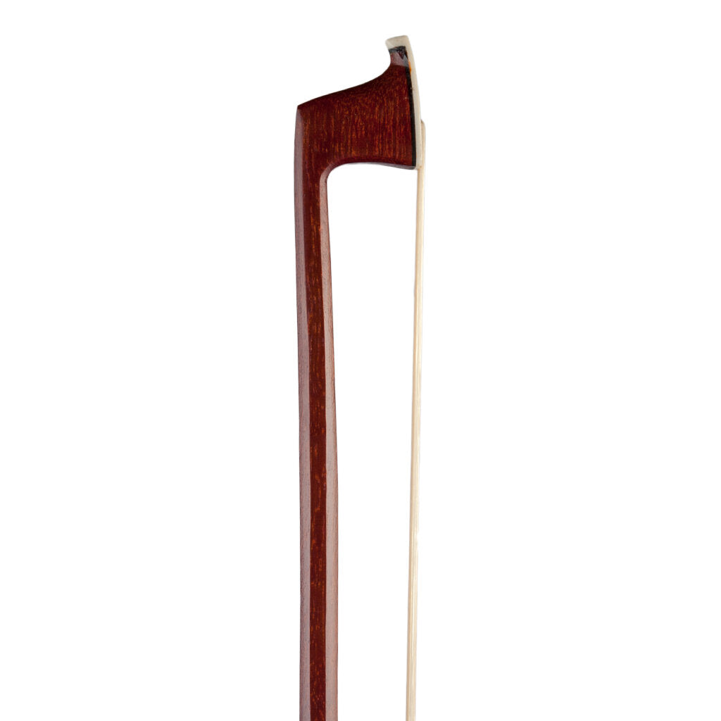 4/4 Violin Bow Pernambuco Stick W/ Ebony Frog Snake Skin Grip White Horsehair Violin Parts Accessories