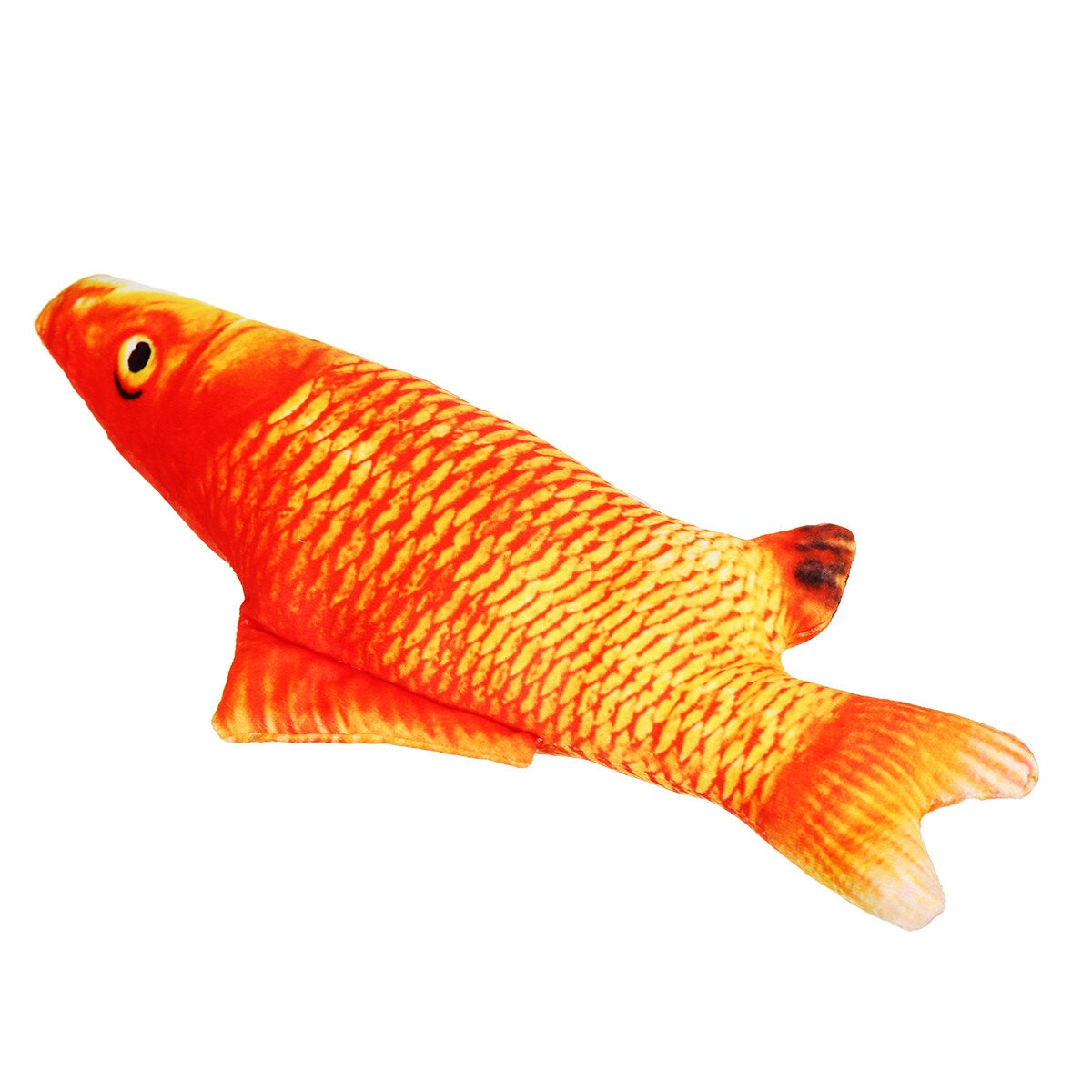 3D Simulation Fish Shape Catnip Chew Toy Pet Soft Fish Shape Cat Toy Funny Interactive Stuffed Cat Toy