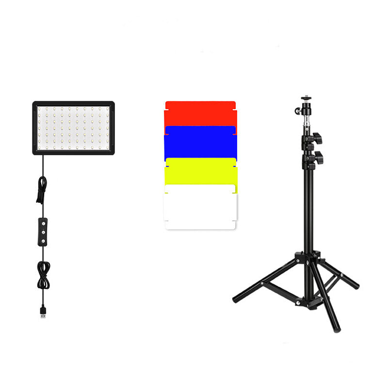 LED Video Light 5600K Full Light for Photography Studio Video DSLR Camera Mobile Phone Live Broadcast