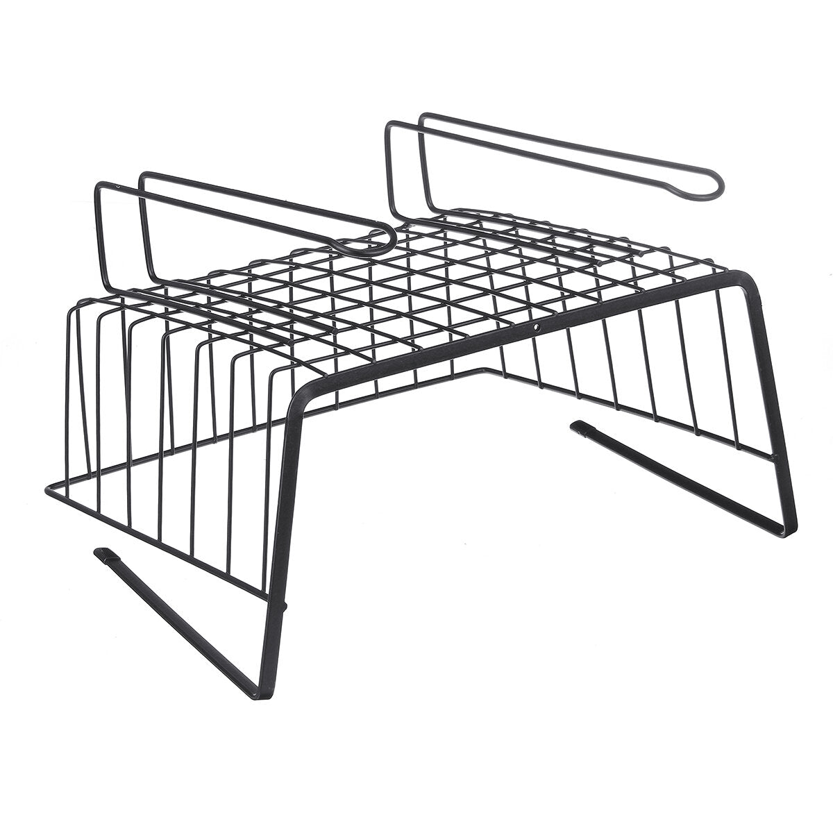 Metal Cabinet Hanging Baskets Under Shelf Storage Rack Mount Holder Organizer