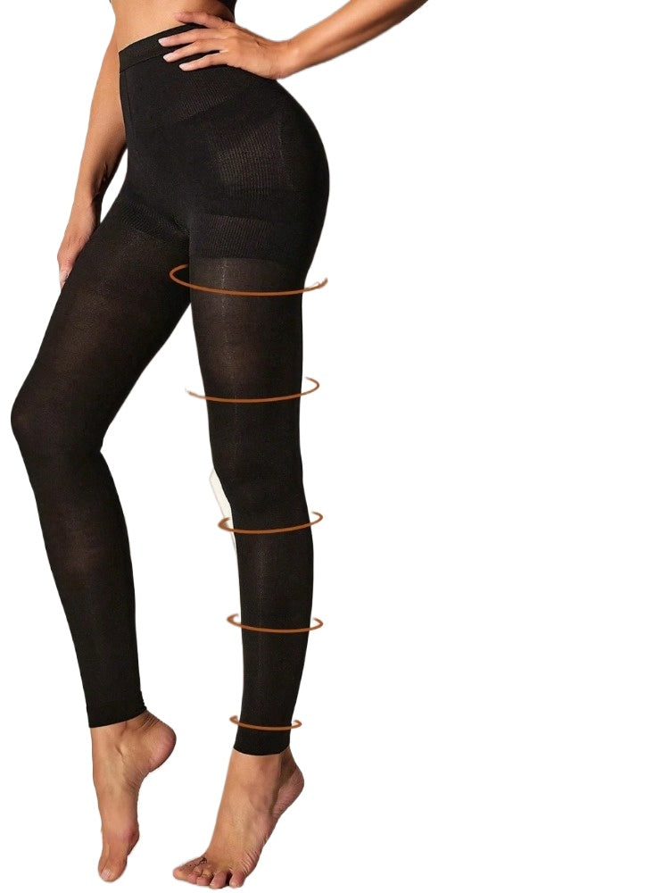 High-Performance Mesh Compression Shapewear Leggings for Sports