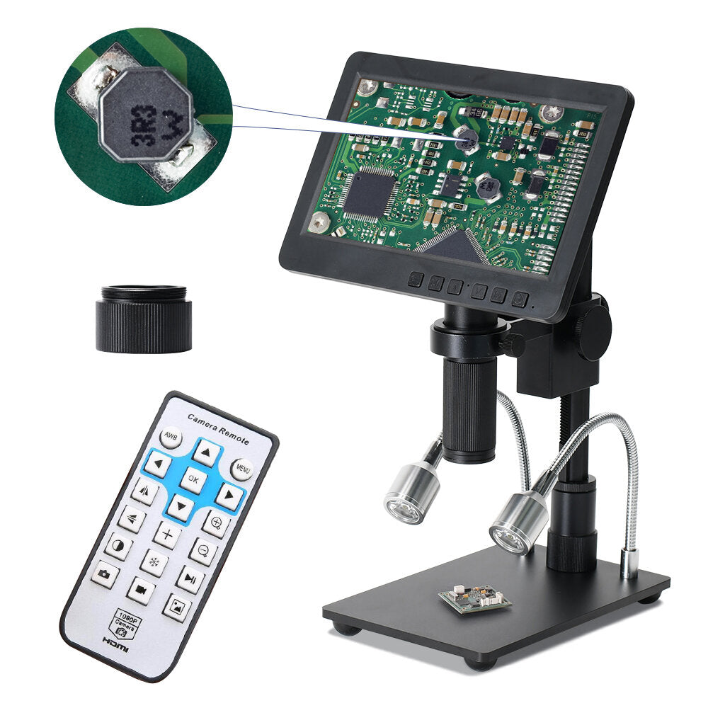 26MP HDMI Digital Microscope 60fps Hight Frames Rate Microscope Camera with HDR Mode Can Eliminate Metal Reflection