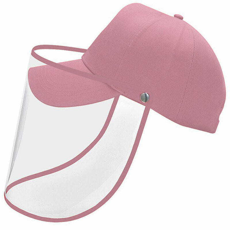 Fisherman Hat Clear Anti Droplets Dust-proof Water Resistant Face Cover Cap For Men Women