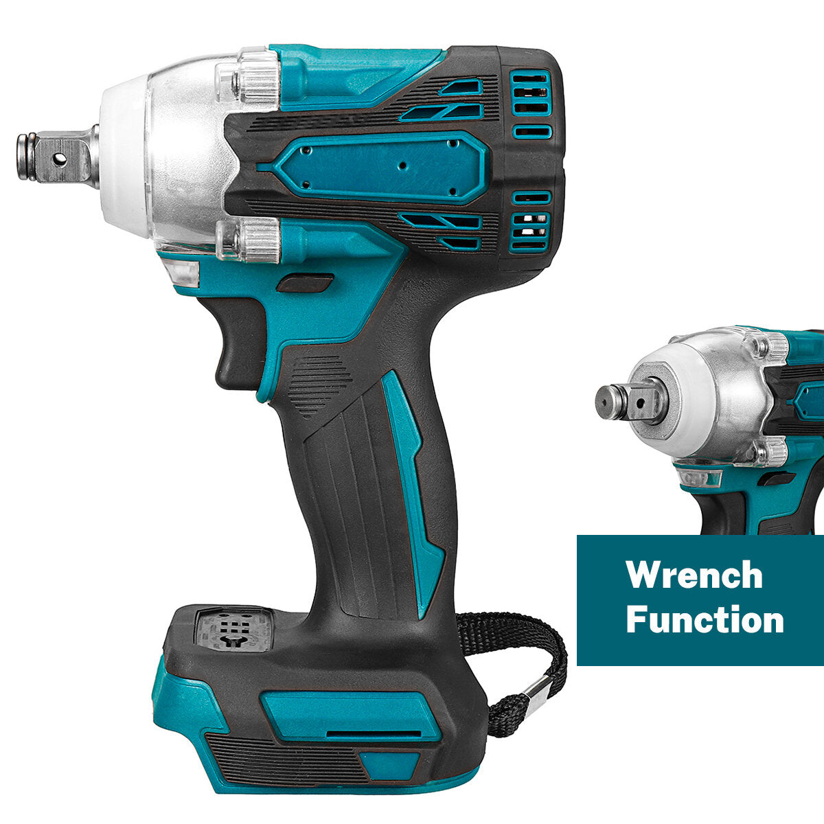 12.5mm Cordless Brushless Impact Wrench Drill Drive Screwdriver Power Tool For Makita 18V battery