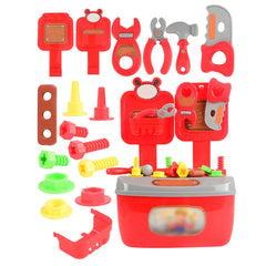 Children's Simulation Play House Toy Toolbox Maintenance Repair Tool Kit Set