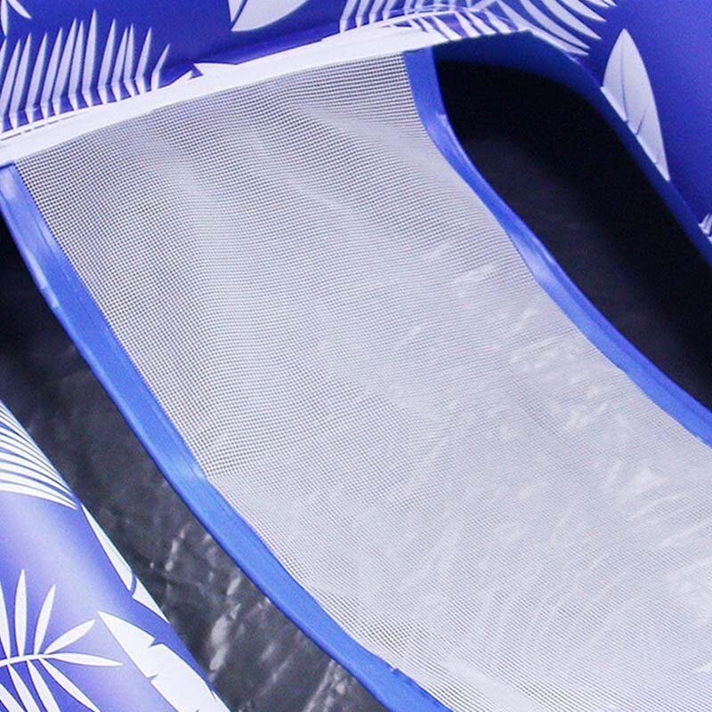 Inflatable Pool Hammock Foldable Float Lounger Floating Row Air Mattresses Bed Swimming Pool Water Sports Recreation Toys