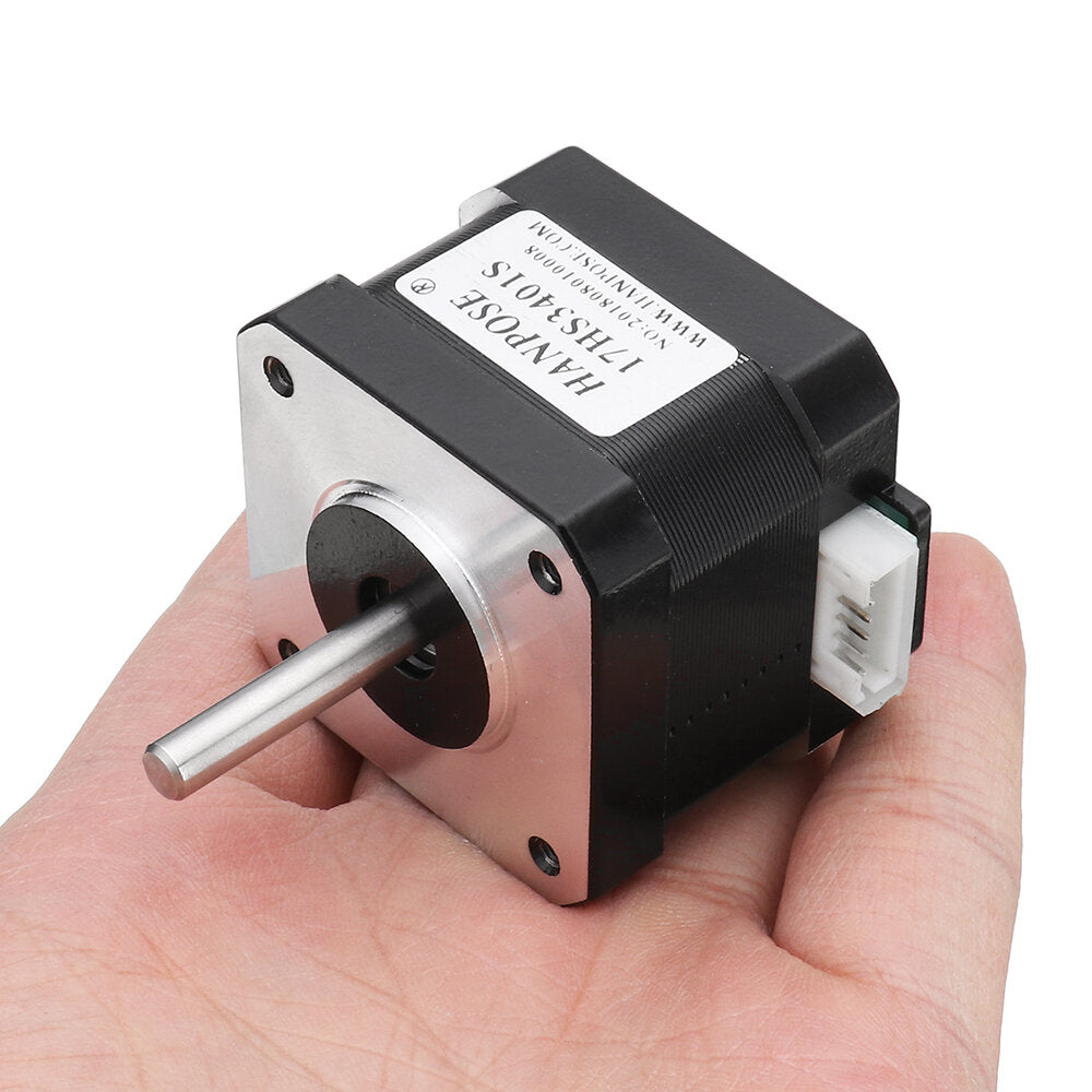 3pcs 17HS3401-S 34mm Nema 17 Stepper Motor 42 Motor 42BYGH 1.3A 28N.cm 4-lead for CNC Laser 3D printer