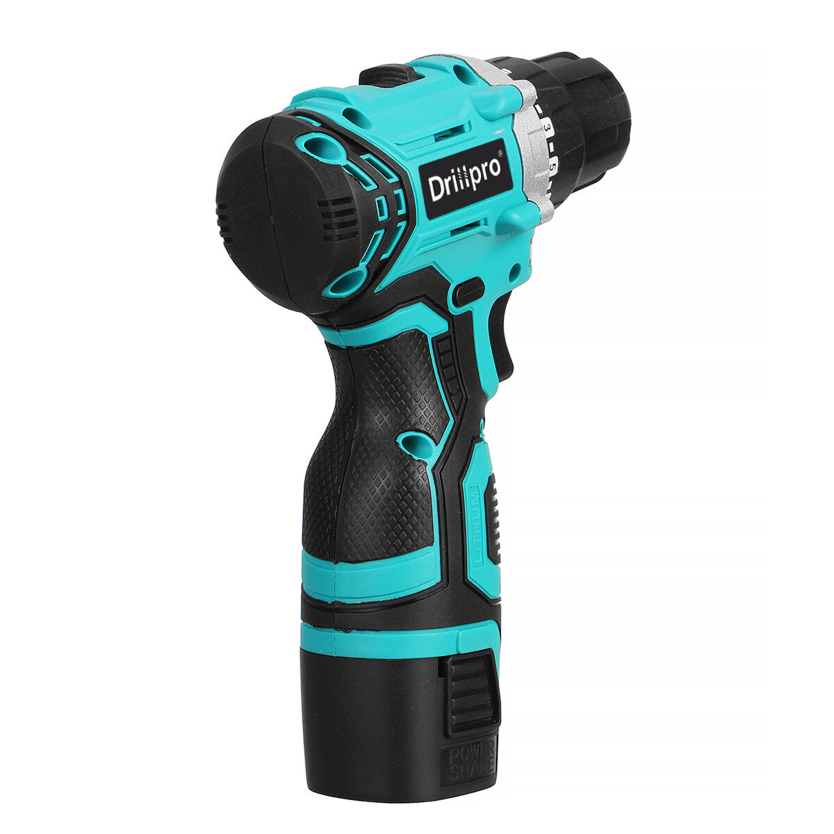 16.8V Brushless Electric Drill Driver Portable Rechargeable Screwdriver Power Tool W/ 1/2 Battery