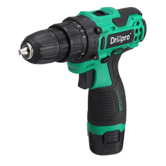 12V Max 55N.M Power Drill Cordless Electric Drill Rechargeable Driver Screwdriver