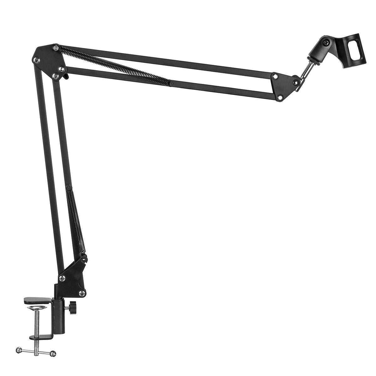 Condenser Microphone Kit Studio Suspension Boom Scissor Arm Stand with Fliter