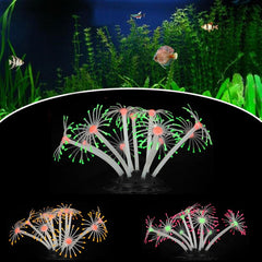 Silicone Simulation Coral Plant Aquarium Fish Tank Landscaping Decor