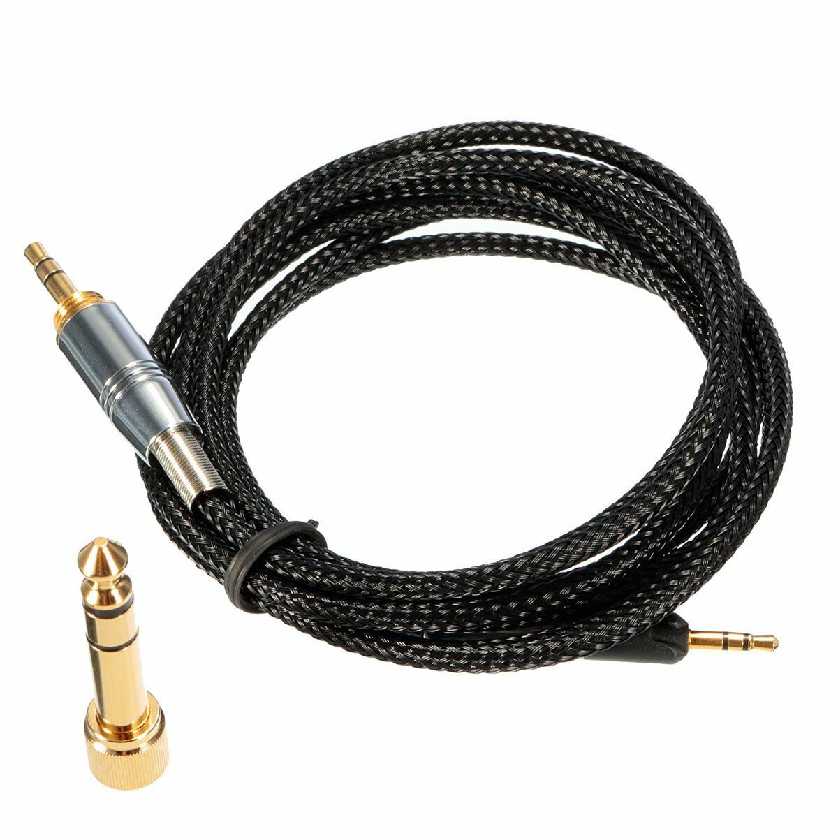 Headphones Cable 3.5mm to 6.35mm Oxygen-Free Copper Audio Cable 2.5mm Plug for ATH-M50x ATH-M40x ATH-M70x