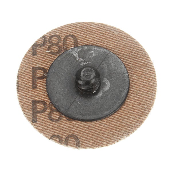 50pcs 2 Inch 80 Grit Roll Lock Sanding Disc Abrasive Pads