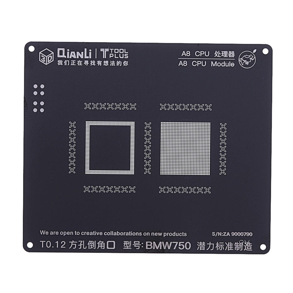 S500 3D BGA Reballing Stencil CPU Module BGA Reballing Repair Tool for Phone 5 5S 6 6S 7G 7Plus 8 8P