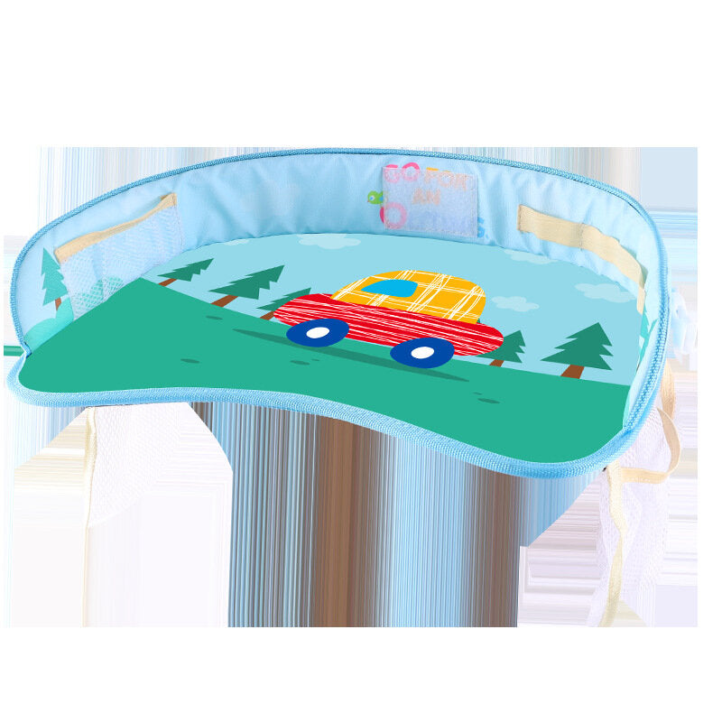 Baby Child Car Seat Table Kids Play Travel Seat Tray Safety Waterproof Drawing Board