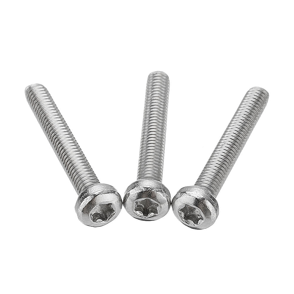 M3ST1 50Pcs M3 Insert Torx Screw Stainless Steel for Replaces Carbide Inserts CNC Lathe Tool