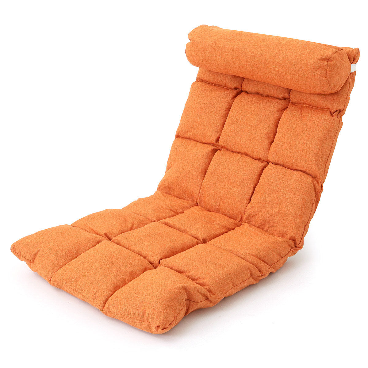 Adjustable 14-Position Floor Chair Cushion Folding Lazy Gaming Sofa Chair Pillow Cushion Home Office Small Sofa