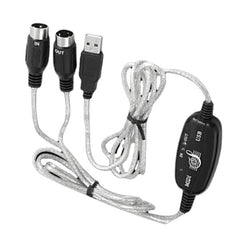 USB Cable Converter PC to Music Keyboard Adapter